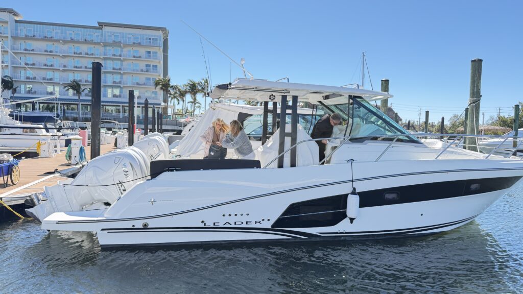 Boat at marina